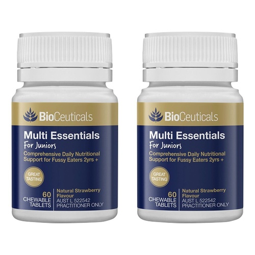 Bioceuticals Multi Essentials for Juniors 60 Tablets Pack of 2