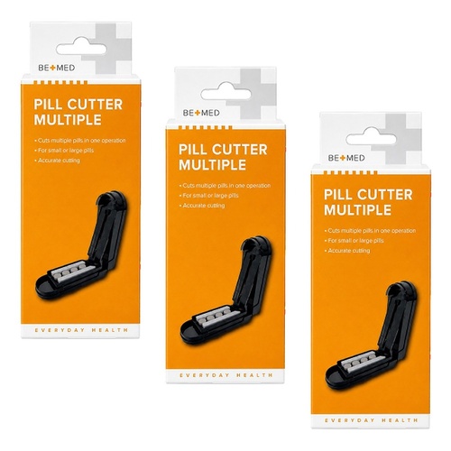 Budget Bemed Pill Cutter Multiple Pack of 3