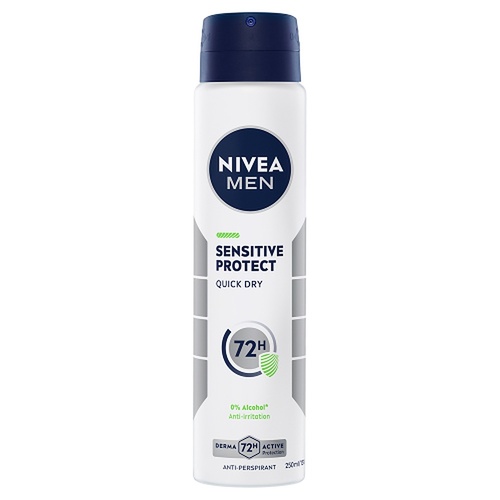 Nivea Men Sensitive Protect Quick Dry Anti-Perspirant 250mL