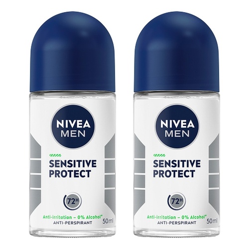NIVEA Men Sensitive Protect 50mL Pack of 2