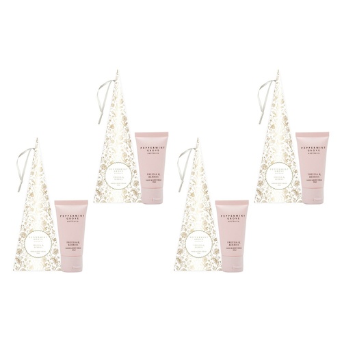 Peppermint Grove Freesia & Berries Hand Cream Decoration 30mL Pack of 4