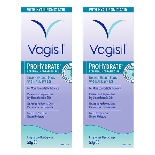 Vagisil ProHydrate External Hydrating Gel 50g x 3 Bundle of 2