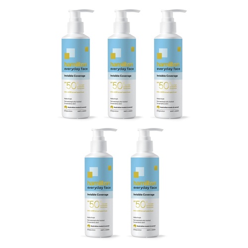 Hamilton Everyday Face Lotion SPF50+ 200g Pack of 5