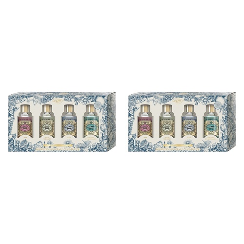 4711 Floral Collection 4 Piece Set Pack of 2
