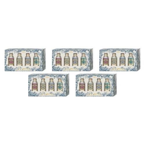 4711 Floral Collection 4 Piece Set Pack of 5