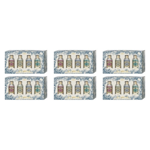 4711 Floral Collection 4 Piece Set Pack of 6