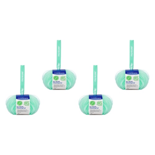 Manicare Eco Gentle Cleansing Puff Pack of 4
