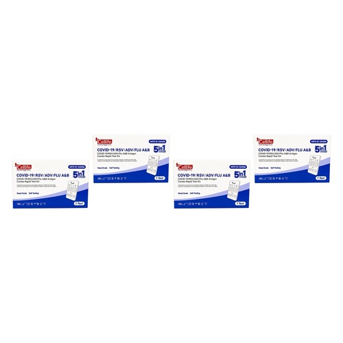 Fanttest Cellife Covid-19/RSV/ADV/Flu A&B Nasal Test Pack of 4