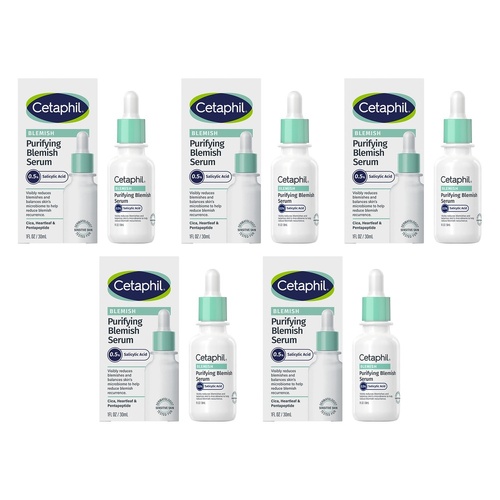 Cetaphil Purifying Blemish Serum 30mL Pack of 5