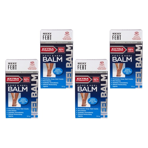 Neat Feat Heel Balm Extra Strength 50g Pack of 4