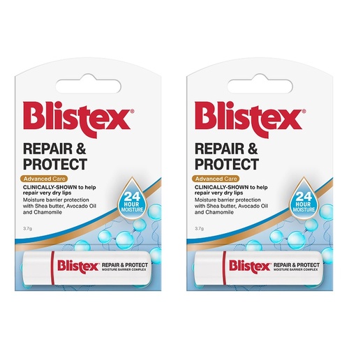 Blistex Repair & Protect Lip Balm 3.7g Pack of 2