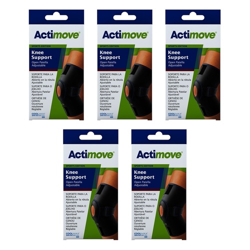 Actimove Sport Knee Wrap Universal Black Pack of 5