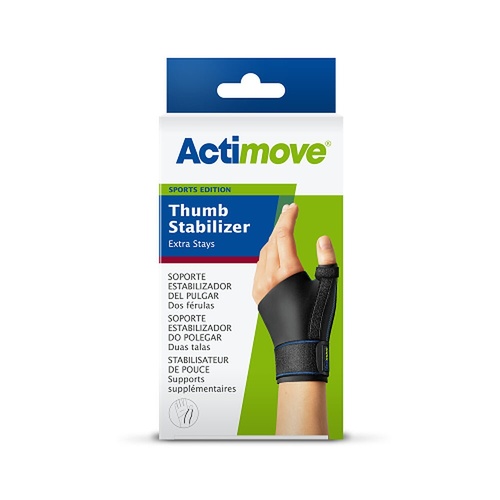 Actimove Sport Thumb Support With Stay L/XL Black