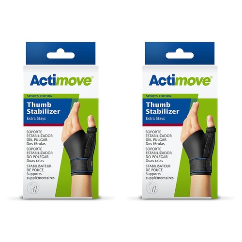 Actimove Sport Thumb Support With Stay Small/Medium Pack of 2