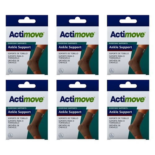 Actimove Everyday Ankle Support Extra Large Beige Pack of 6