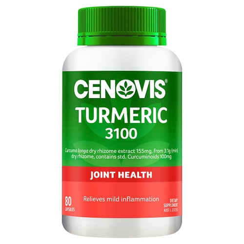 Cenovis Turmeric 3100 Joint Health 80 Capsules