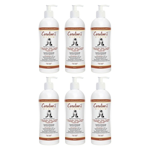 Caroline's Skincare Caroline's Cream 500mL Pack of 6