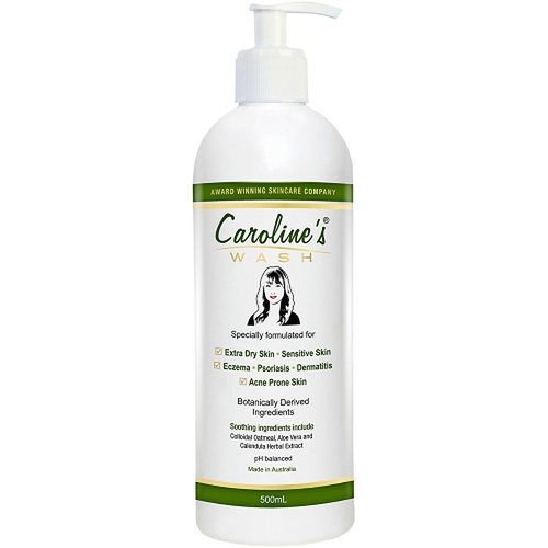 Caroline's Skincare Wash for Dry, Eczema-Prone Skin 500mL