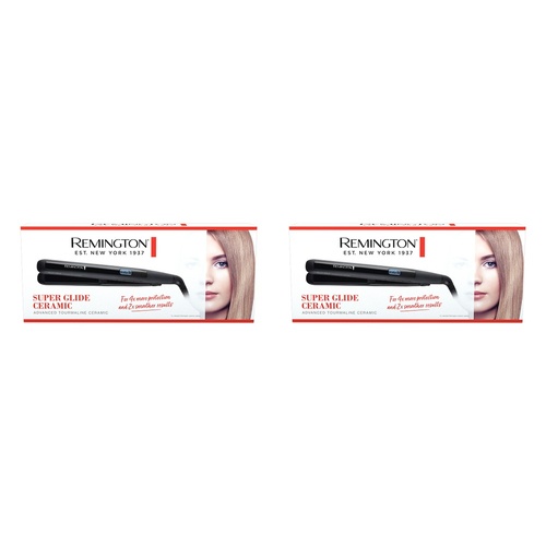 Remington Super Glide Ceramic Straightener Pack of 2