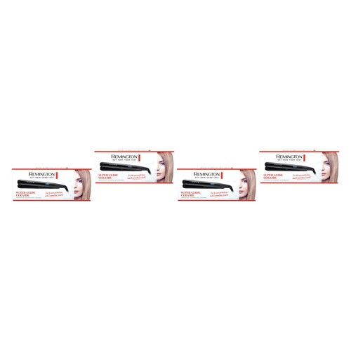 Remington Super Glide Ceramic Straightener Pack of 4