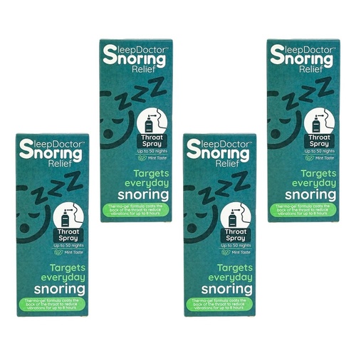 Sleep Doctor Throat Spray 23.5mL Pack of 4