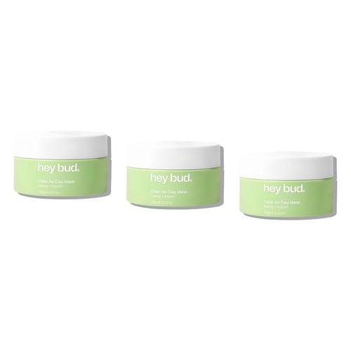 Hey Bud Hemp Clay Mask 120g Pack of 3