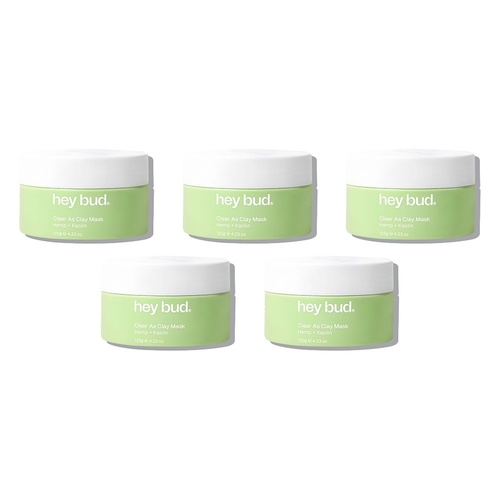Hey Bud Hemp Clay Mask 120g Pack of 5