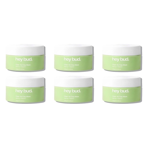 Hey Bud Hemp Clay Mask 120g Pack of 6