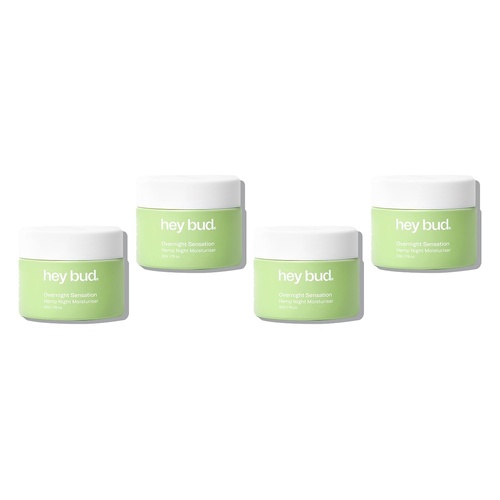 Hey Bud Hemp Night Moisturiser 50g Pack of 4