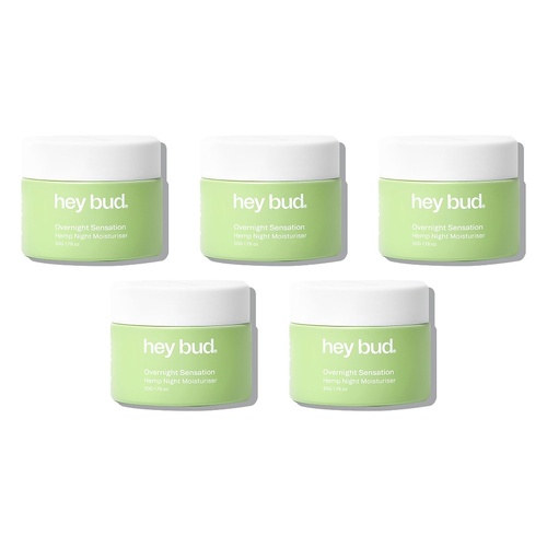 Hey Bud Hemp Night Moisturiser 50g Pack of 5