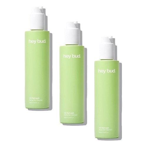Hey Bud Daily Hemp Gel Cleanser 150mL Pack of 3