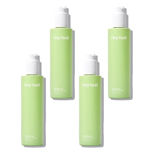 Hey Bud Daily Hemp Gel Cleanser 150mL Pack of 4