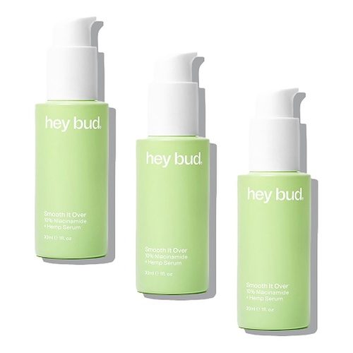 Hey Bud Niacinamide + Hemp Serum 30mL Pack of 3