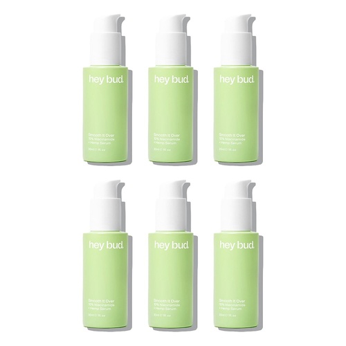 Hey Bud Niacinamide + Hemp Serum 30mL Pack of 6