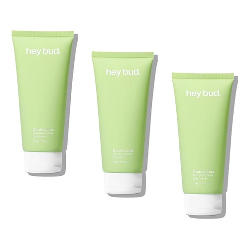 Hey Bud Hemp Exfoliator 100g Pack of 3