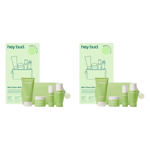 Hey Bud Starter Pack 4 Piece Set Bundle of 2