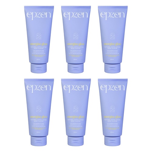 EpZen Energise Glow Body Scrub 200mL Pack of 6