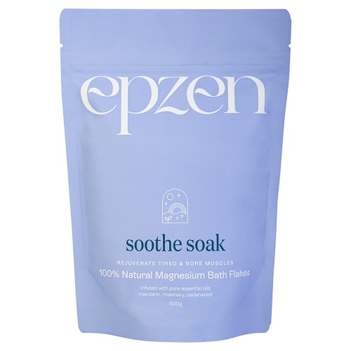 EpZen Soothe Soak Magnesium Bath Flakes 500g