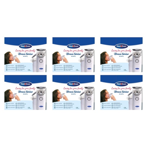 Medescan Ultrasonic Nebuliser Kit Pack of 6