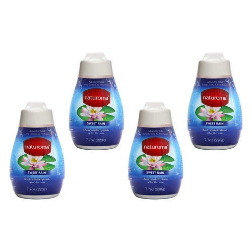 Naturoma Air Freshener Sweet Rain 220g Pack of 4