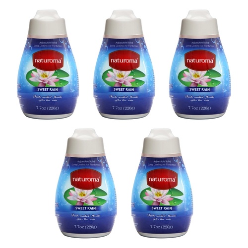 Naturoma Air Freshener Sweet Rain 220g Pack of 5