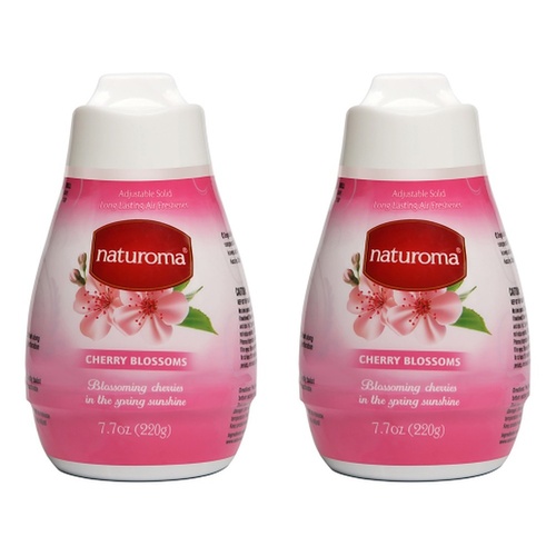 Naturoma Air Freshener Solid Gel Cherry Blossoms 220g Pack of 2