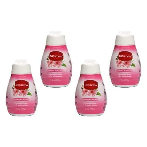 Naturoma Air Freshener Solid Gel Cherry Blossoms 220g Pack of 4