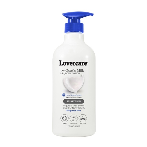 Lovercare Goat's Milk Body Lotion, Sensitive Skin, 800mL