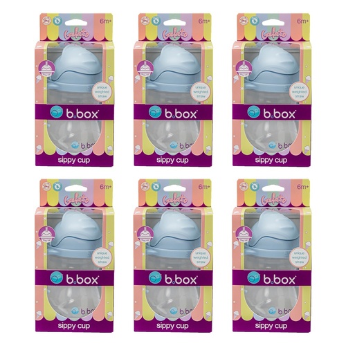 B.Box Sippy Cup Bubblegum 240mL Pack of 6