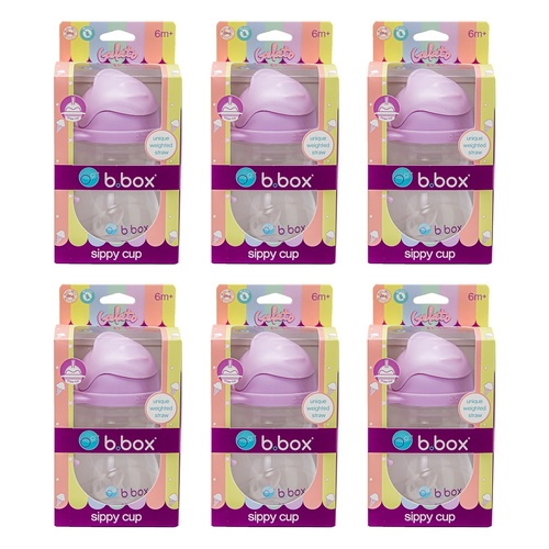 B.Box Sippy Cup Boysenberry 240mL Pack of 6