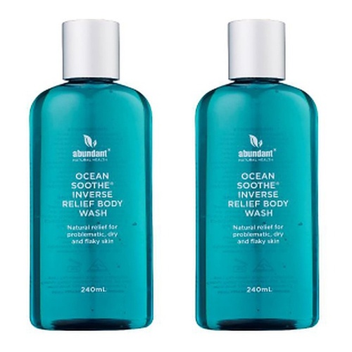 Abundant Natural Health Ocean Soothe Body Wash 240mL Pack of 2