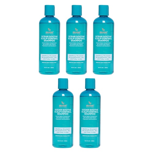 Abundant Natural Health Ocean Soothe Shampoo 300mL Pack of 5