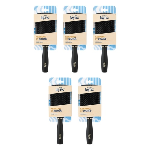 Lady Jayne Ball-Tip Paddle Brush x 3 Bundle of 5