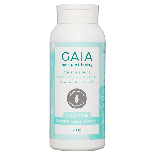 Gaia Talc Free Natural Baby Powder 200g x 3